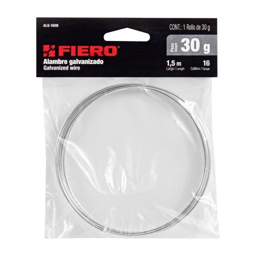 ALAMBRE GALVANIZADO CALIBRE 16 30 G FIERO