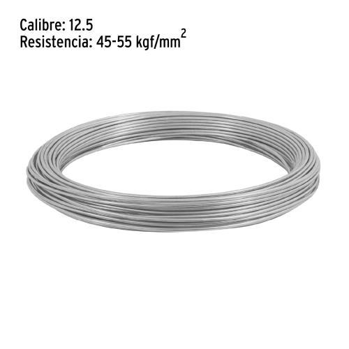 ALAMBRE GALVANIZADO CALIBRE 12.5 FIERO