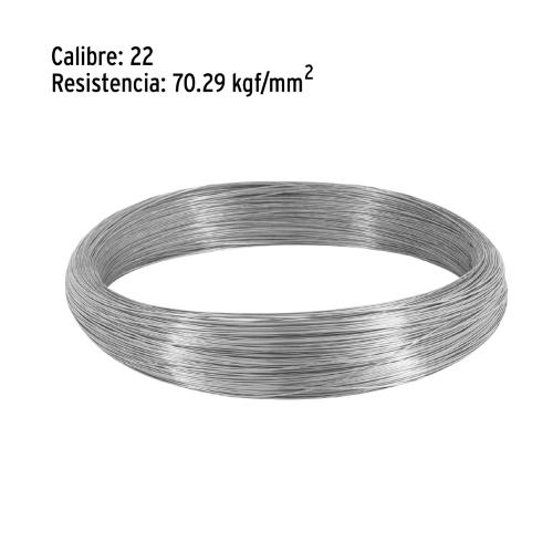 ALAMBRE GALVANIZADO CALIBRE 22 FIERO