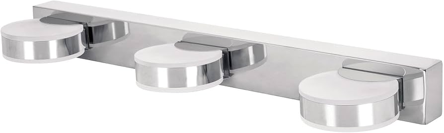 ARBOTANTE DECORTIVO DE LED 10W CON 3 SPOTS PARA BAÑO