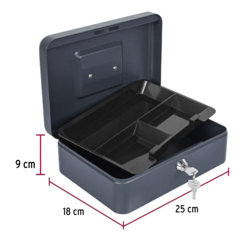 CAJA PARA DINERO 25 CM HERMEX