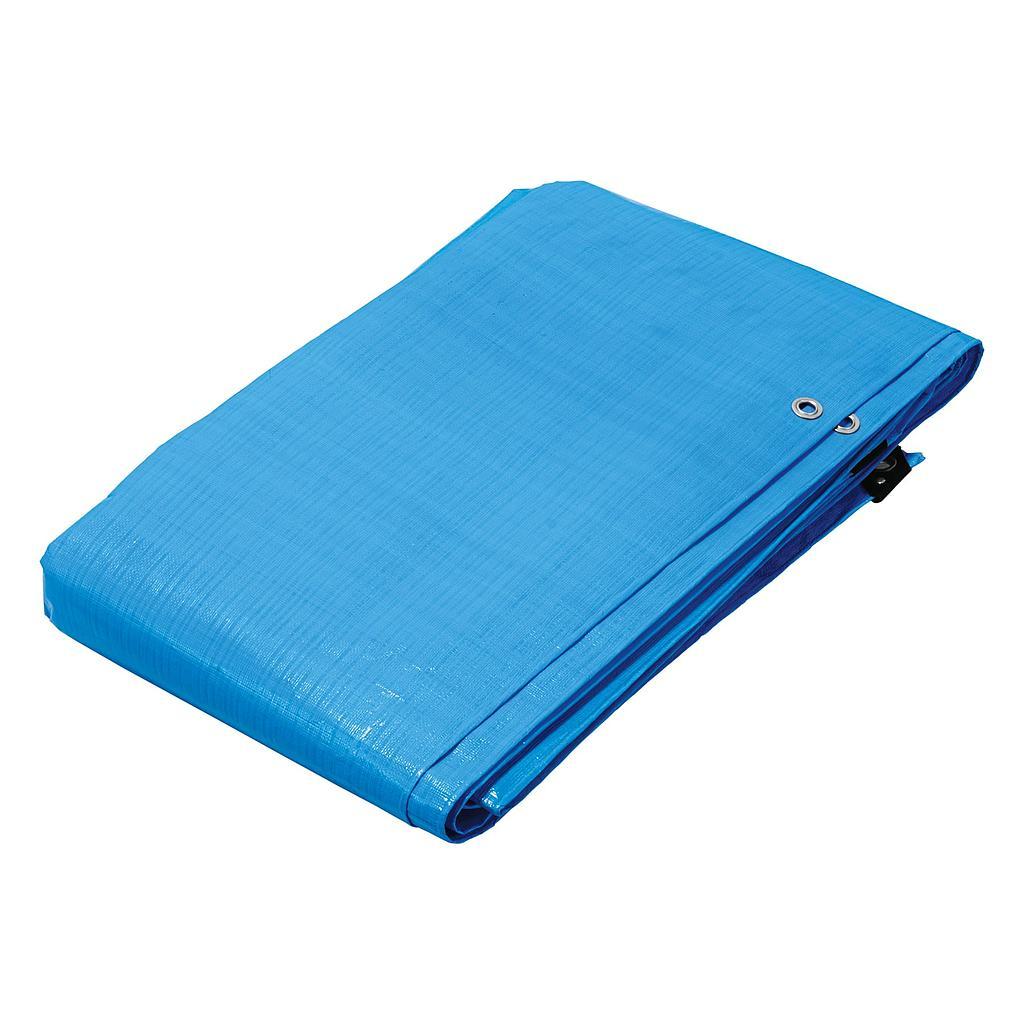 LONA DE POLIETILENO REFORZADA 5X6 M AZUL 180G/M2 TRUPER