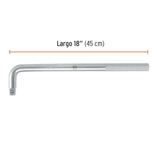MANGO P/DADO EN L 3/4 LARGO 18 TRUPE