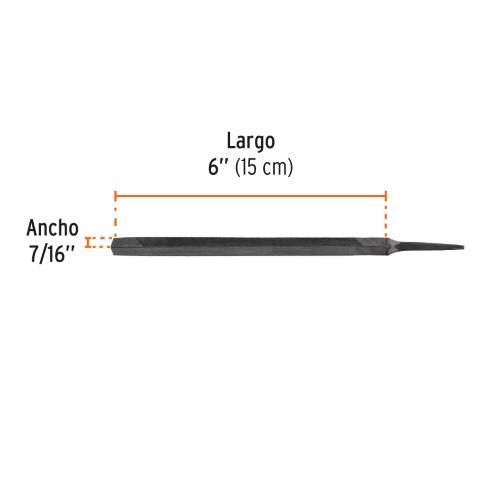 LIMA TRIANGULO PESADO 8" 32 DPP MANGO COMFORT GRIP TRUPER