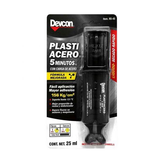 PLASTIACERO JERINGA SECADO RAPIDO 25ML R5-45 DEVCON