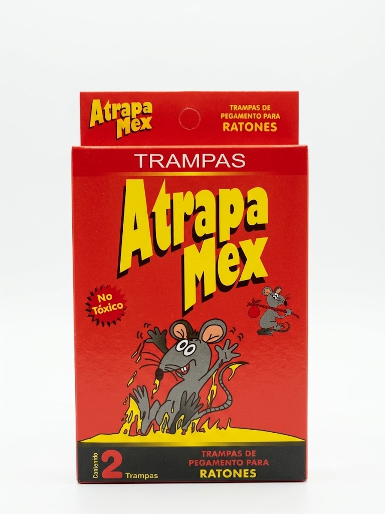 PEGA RATON ATRAPAMEX C/2 PIEZAS CHICO