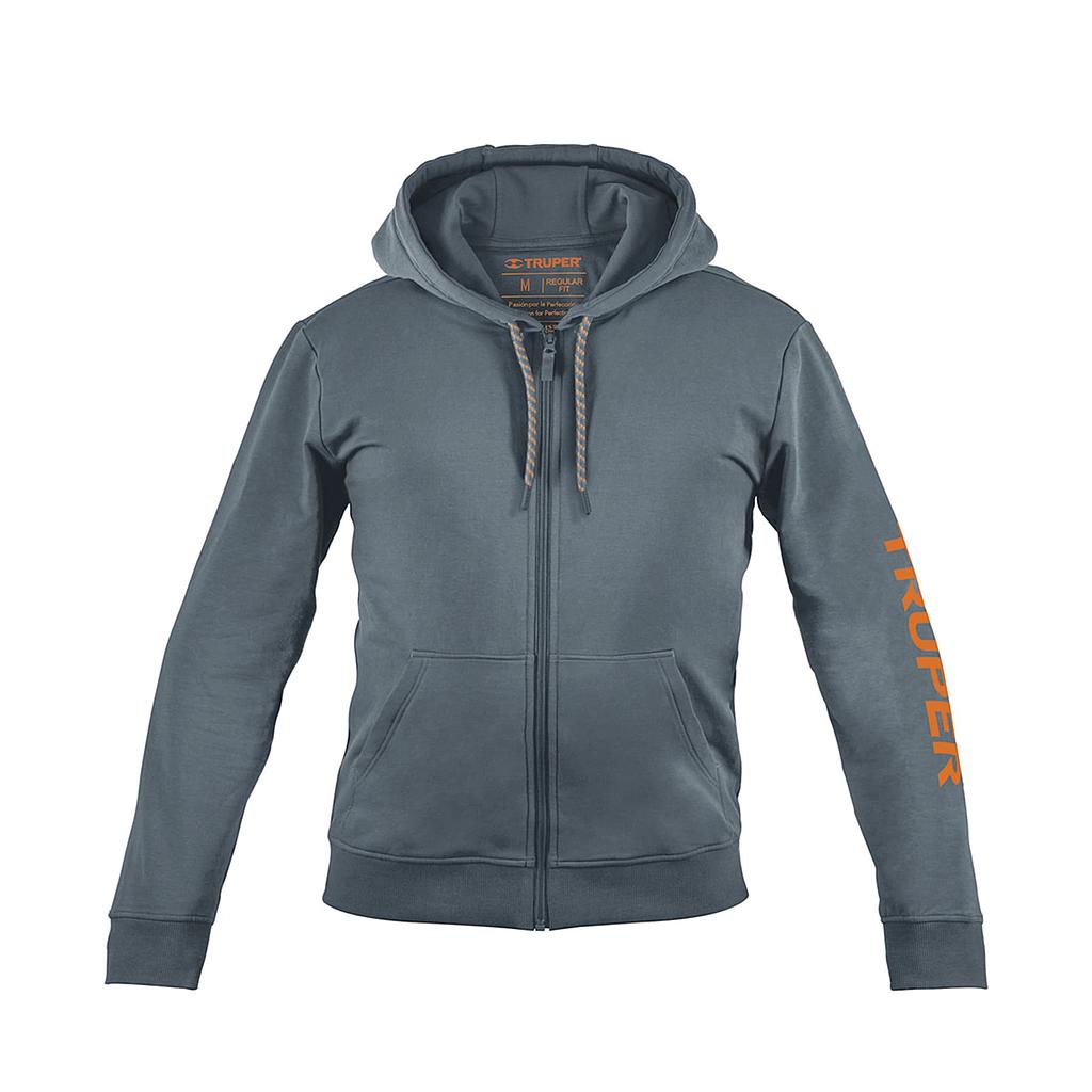 SUDADERA GRIS PARA CABALLERO TALLA M TRUPER
