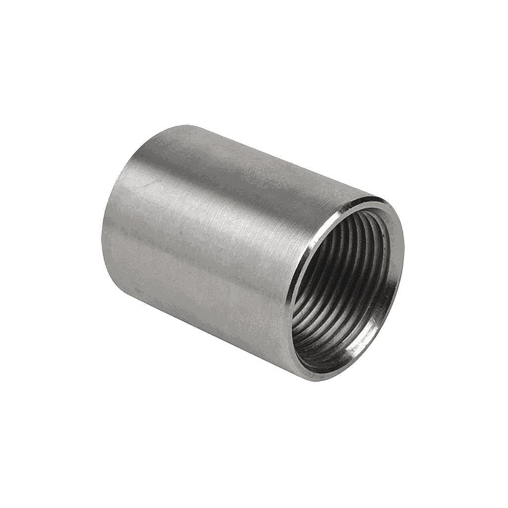 COPLE ACERO INOXIDABLE 1/2 T304L CEDULA 40