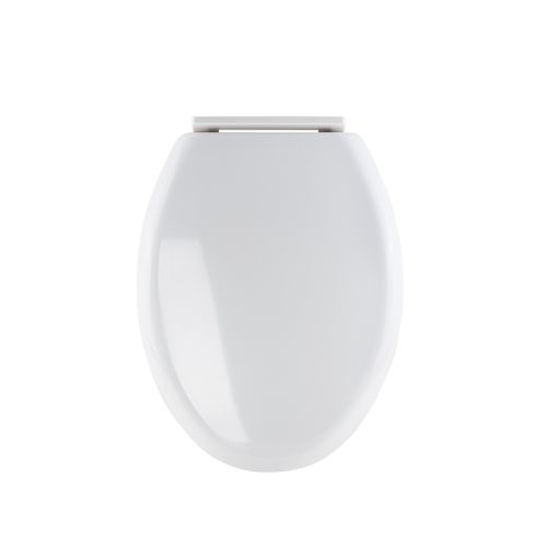 ASIENTO PARA WC ONE PIECE CIERRE LENTO CERRADO BLANCO FOSET AQUA