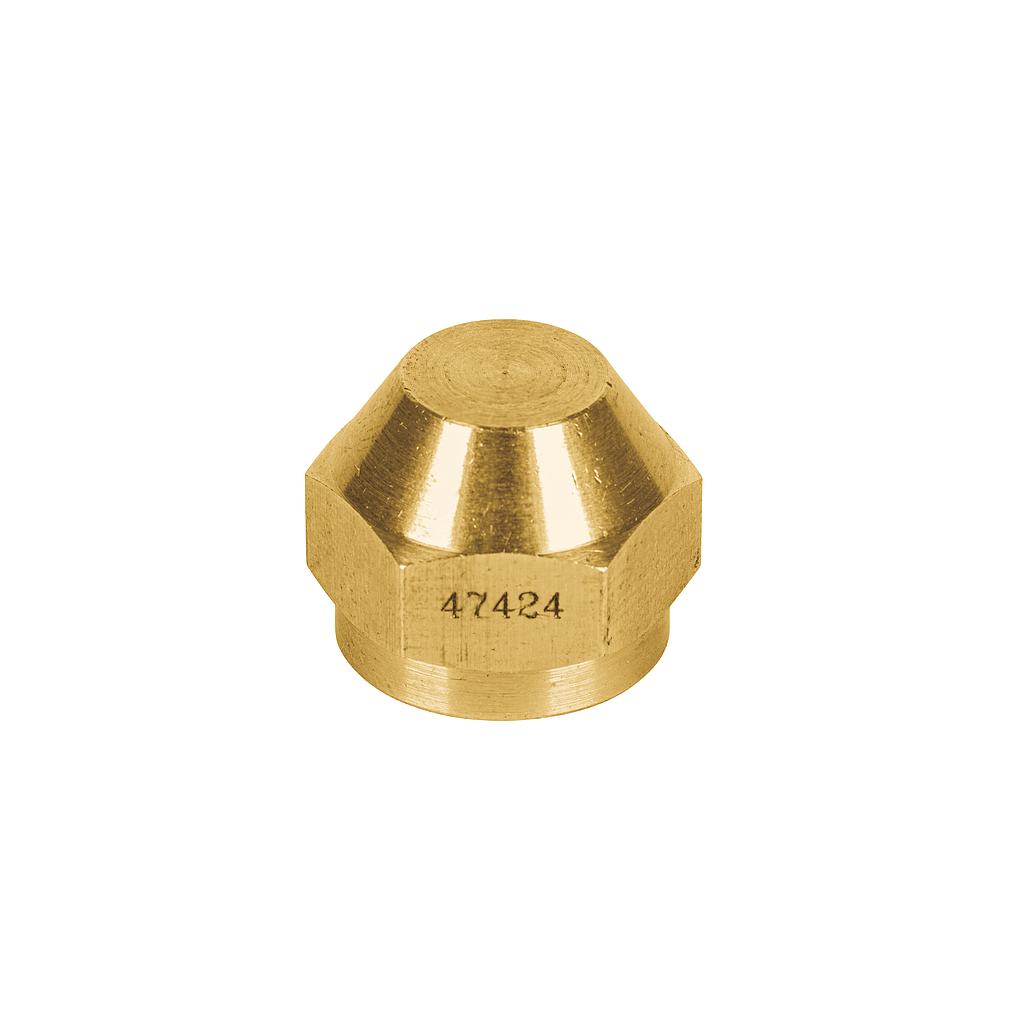 TAPON HEMBRA DE LATON DE 3/8" FOSET
