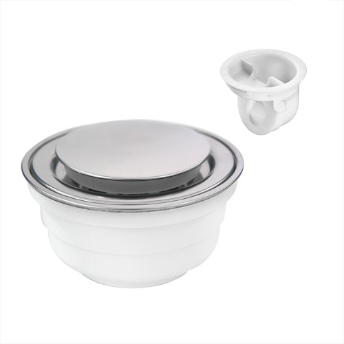 COLADERA UNIVERSAL PUSH CON CLICK CLACK DE ACETAL Y CHECK FLEXIMATIC