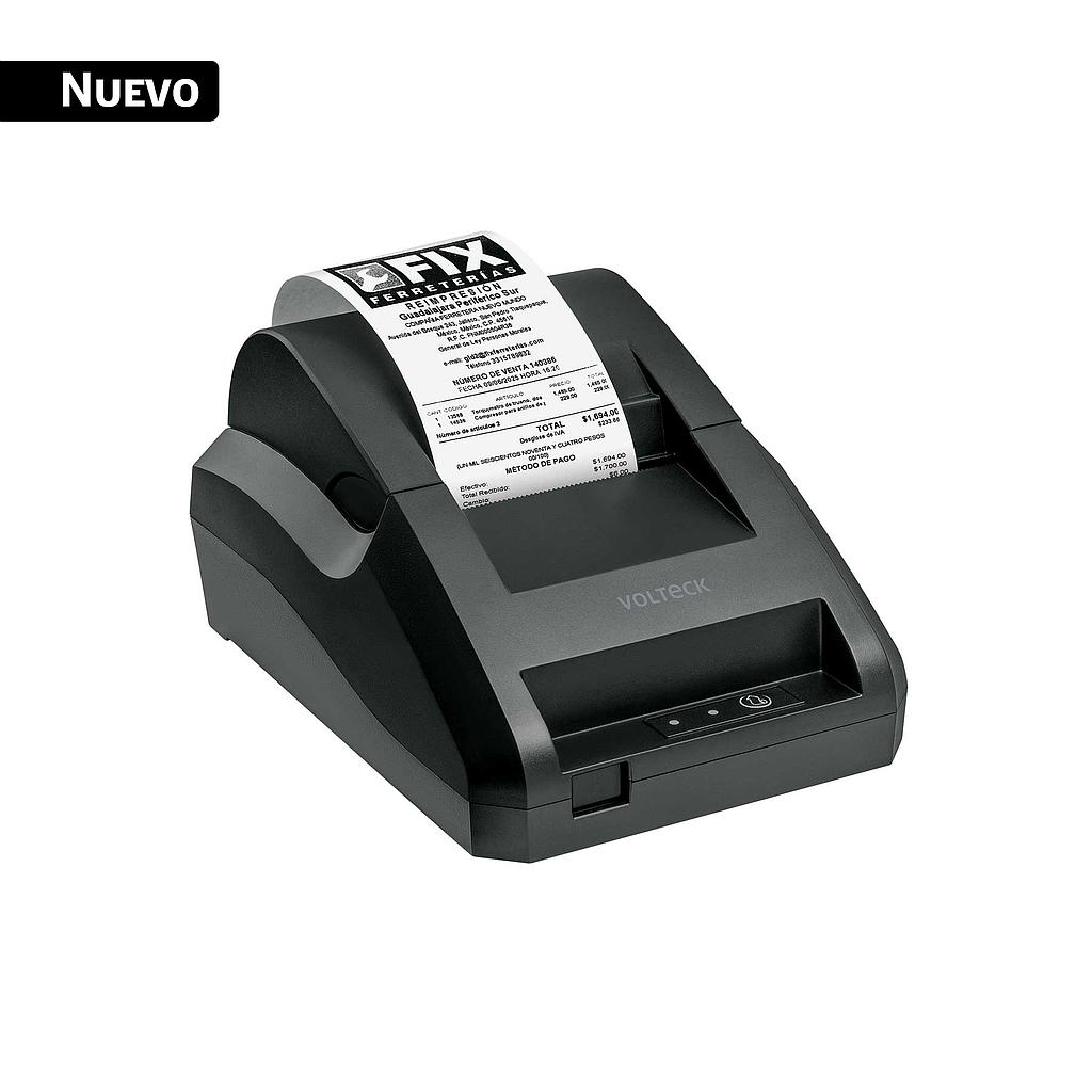 IMPRESORA DE TICKETS, USB, CORTE MANUAL, VOLTECK