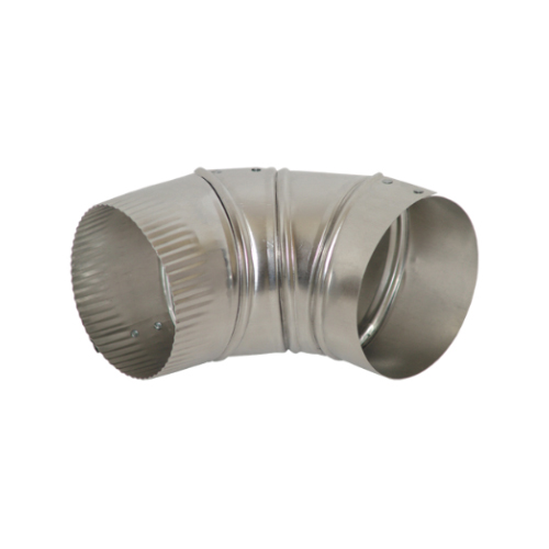 CODO RIGIDO DE ALUMINIO USO DOMESTICO 4X90 PARA DUCTO COFLEX