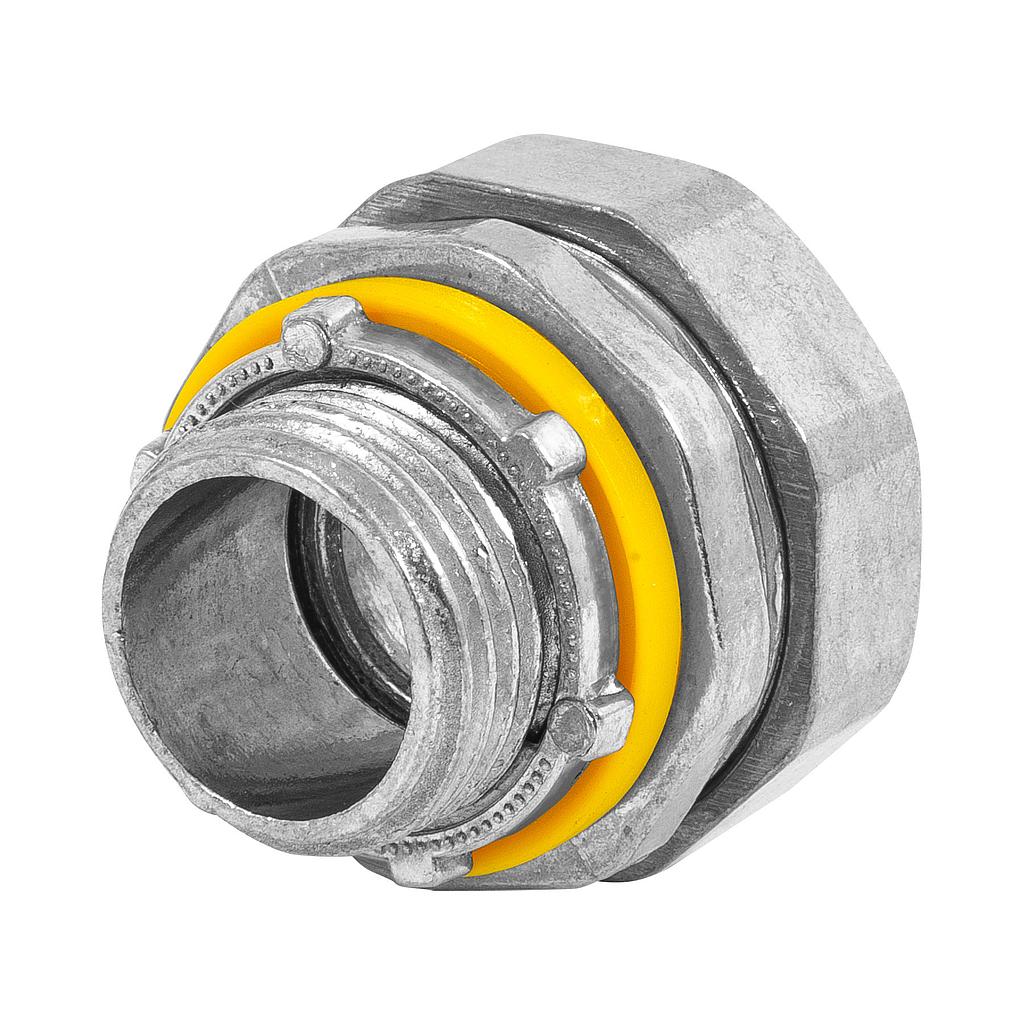 CONECTOR RECTO 1/2 PARA TUBO LIQUID TIGT,VOLTECK