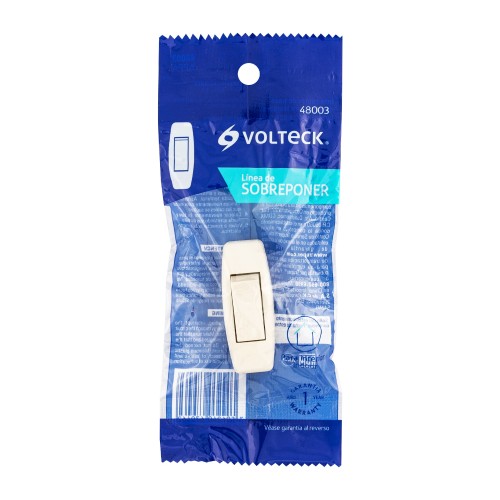 INTERRUPTOR DE PASO 3 A PARA LAMPARA 127 V VOLTECK