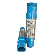 JUNTA ANTIVIBRATORIA 11/4" X 1.50 MT CON NIPLE ROSCA MACHO CEDULA 40 ACERO AL CARBON EN AMBOS LADOS