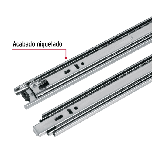 BOLSA CON 2 CORREDERAS EXTENSIN 35 CM PARA CAJN ANCHO 3.5 CM
