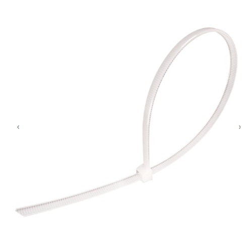 CINCHO DE PLASTICO DE 200X3.6MM NATURAL 50 PZA AKSI