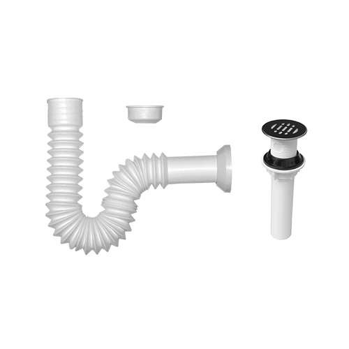 EXTENSION CORRUGADA Y CONTRA PARA LAVABO COFLEX