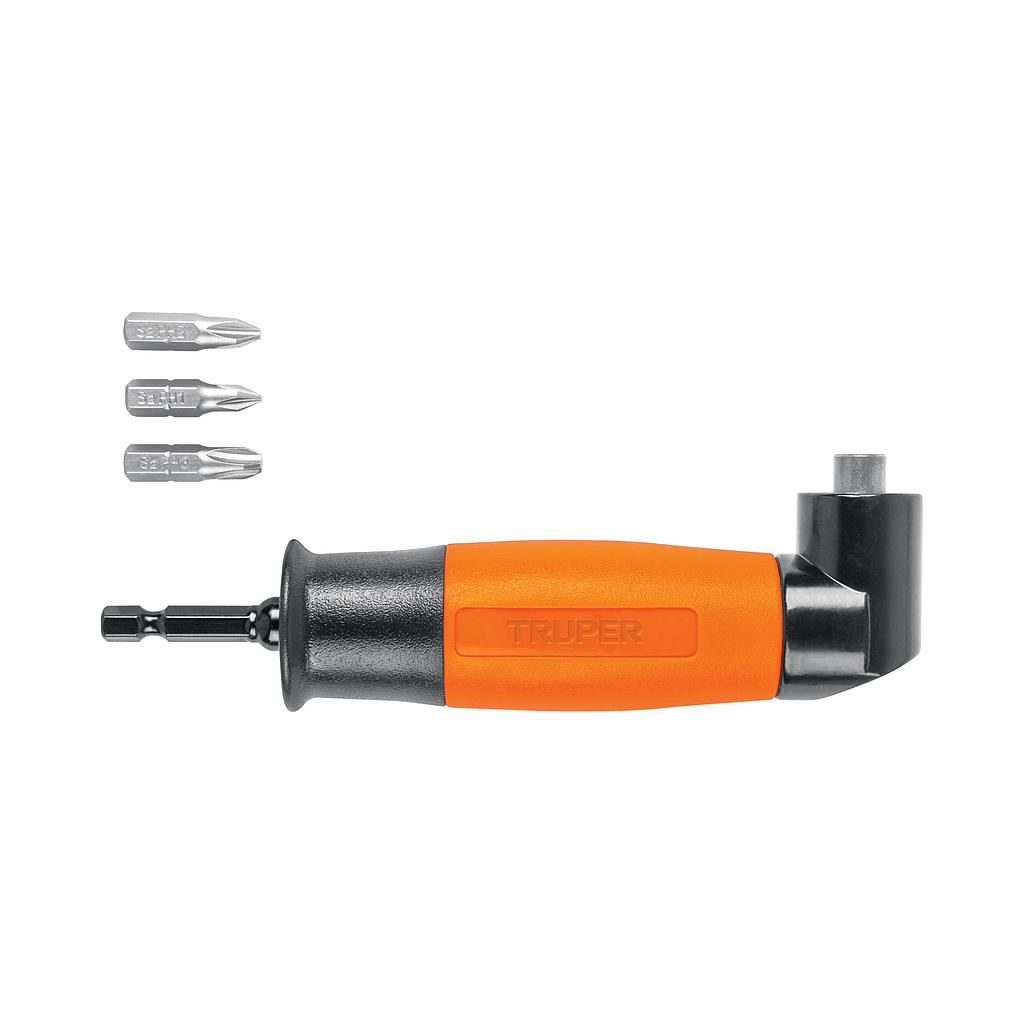 ADAPTADOR P/DESTORNILLADORES DE IMPACTO PORTAPUNTAS 1/4