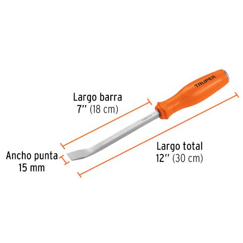 BARRA DE PALANCA LARGO TOTAL 12 TRUPER