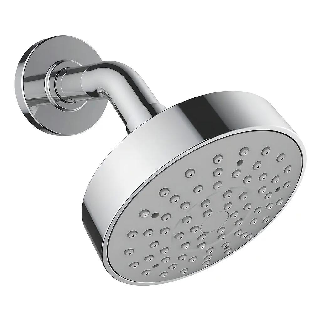 REGADERA REDONDA DE 10CM C/BRAZO Y CHAPENTON