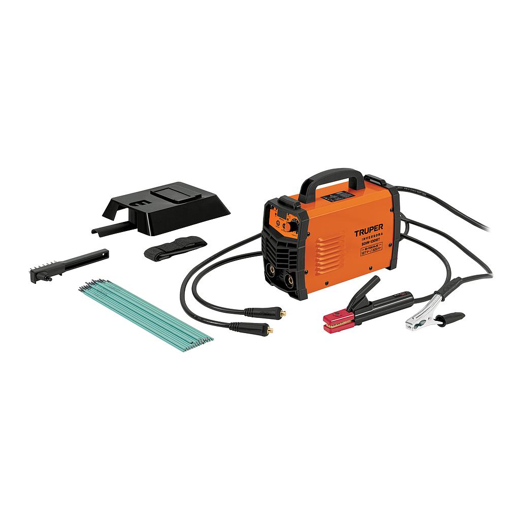 SOLDADURA INVERSORA 130A, BI-VOLTAJE 127/220V TRUPER