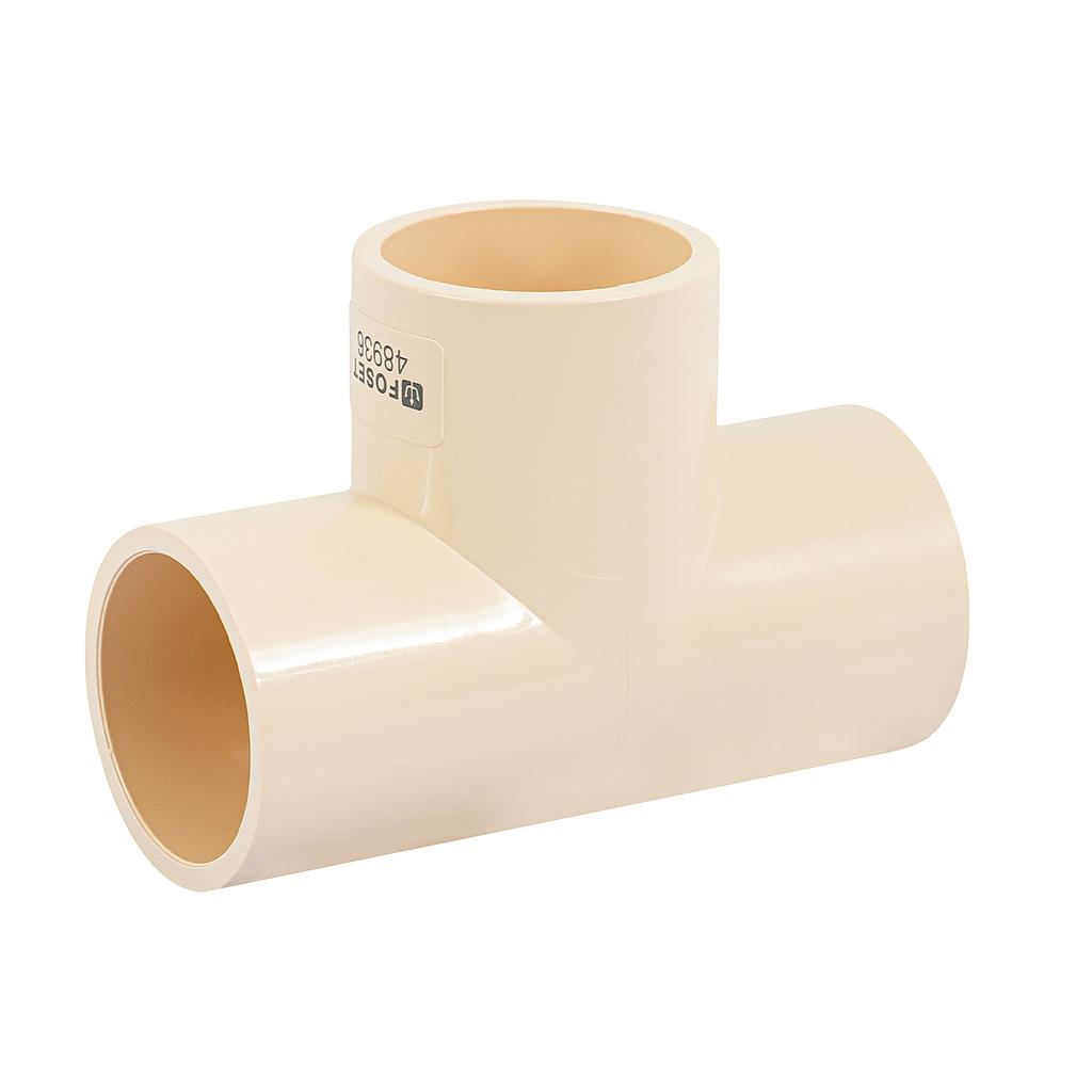 TEE SENCILLA DE CPVC DE 1-1/2" FOSET