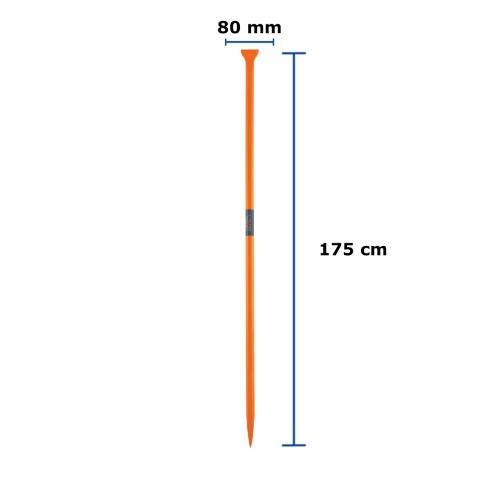 BARRETA DE PUNTA 11/4X1.75MT TRUPER