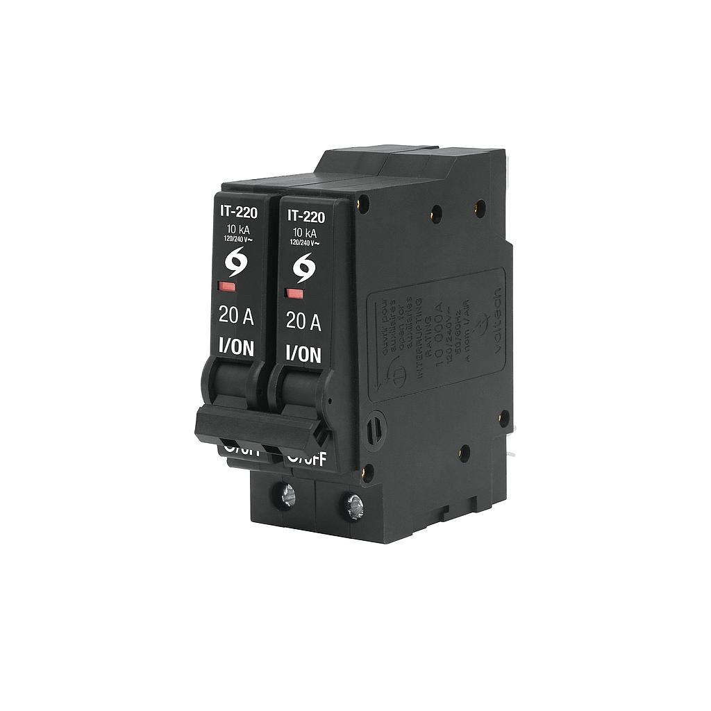 INTERRUPTOR DE 2 POLOS 50A ENCHUFABLE  A GRANEL VOLTECK