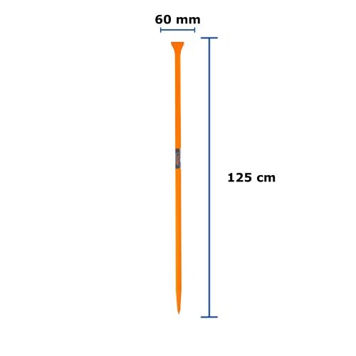 BARRETA DE PUNTA 7/8X125 CM TRUPER