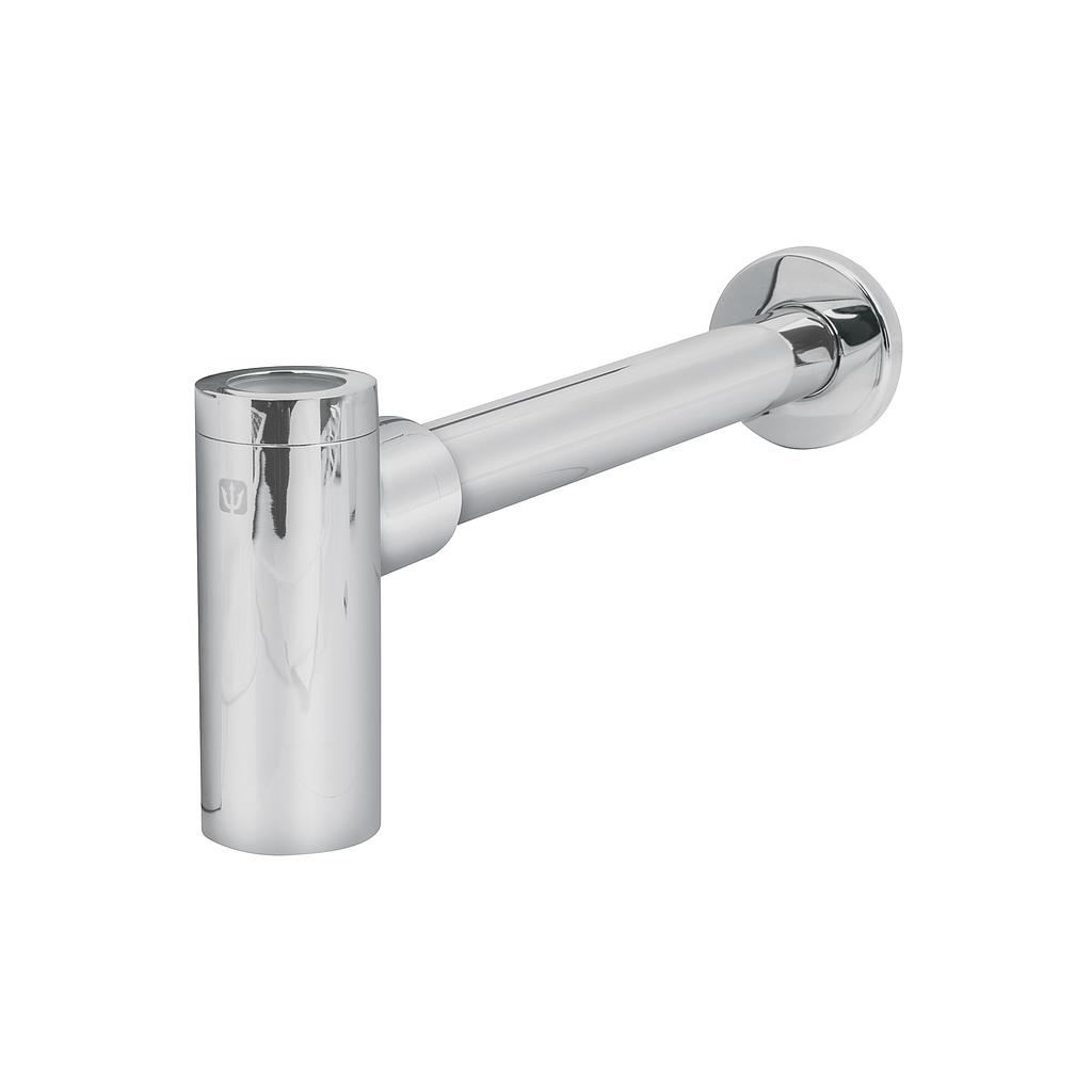CESPOL DE BOTE MINIMALISTA 11/4', CROMO, PARA LAVABO, FOSET