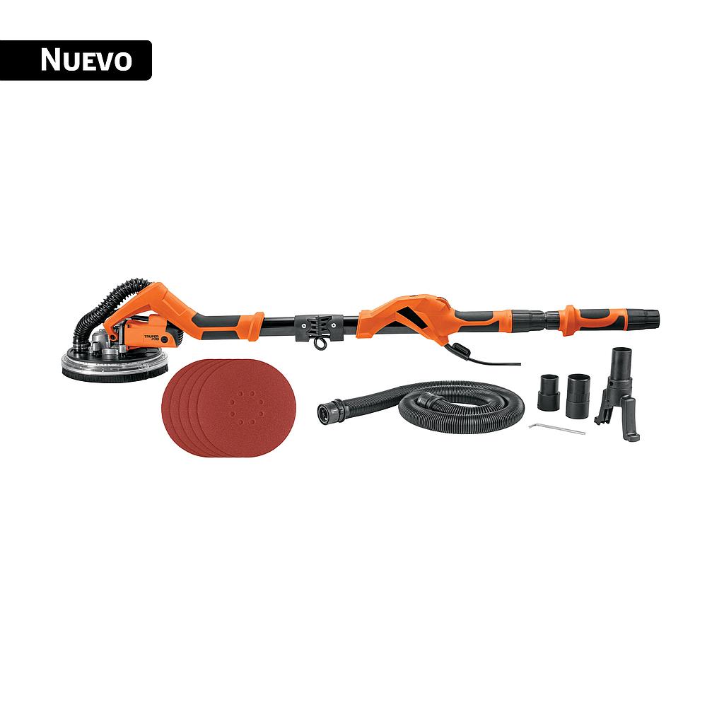 LIJADORA DE PARED Y TECHO 9' 750W, PROFESIONAL, TRUPER PRO