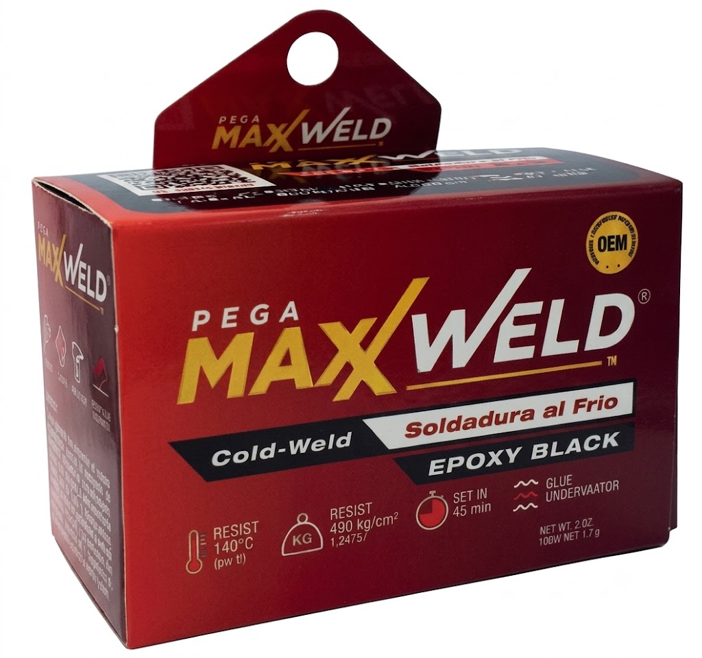 PEGAMENTO EPOXICO 57 g NEGRO MAXXWELD