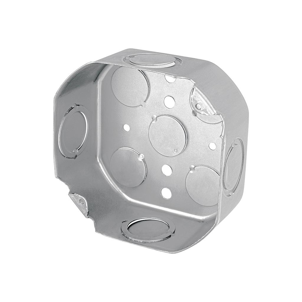 CAJA OCTAGONAL 4 X 4 REFORZADA, VOLTECK