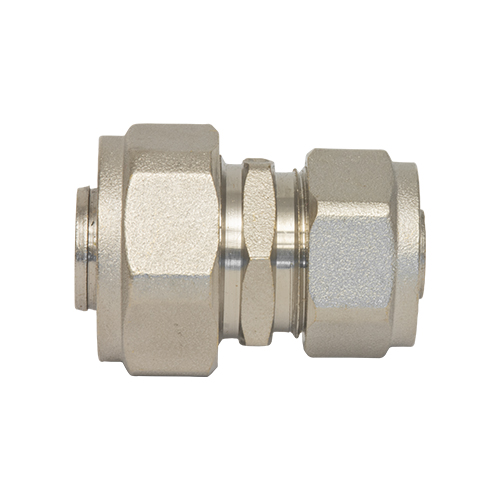 COPLE REDUCIDO PARA TUBO PE-AL-PE DE 3/4 TUERCA COMPRESION POR 1/2 TUERCA COMPRESION  COFLEX
