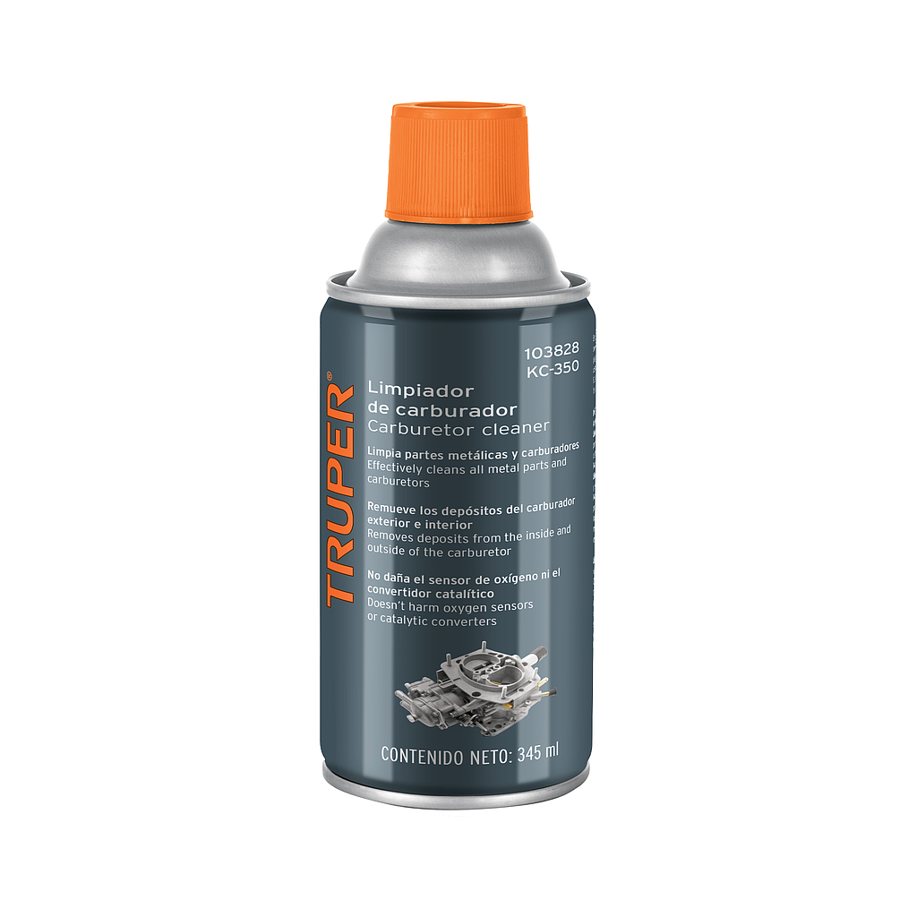 LIMPIADOR DE CARBURADOR 345 ml (12 oz) TRUPER