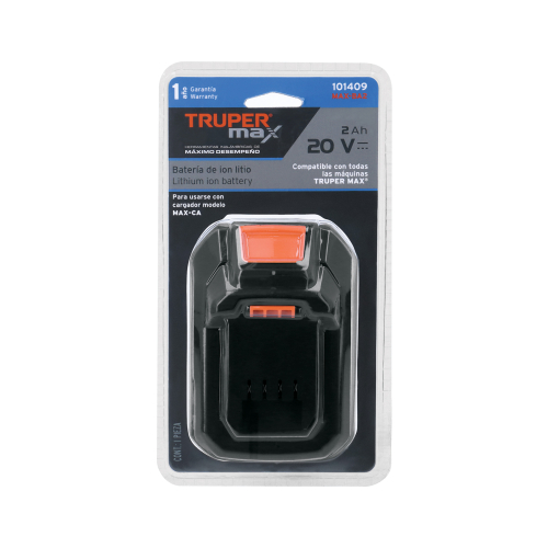 BATERÍA ION LITIO TRUPER MAX 20V, 2AH