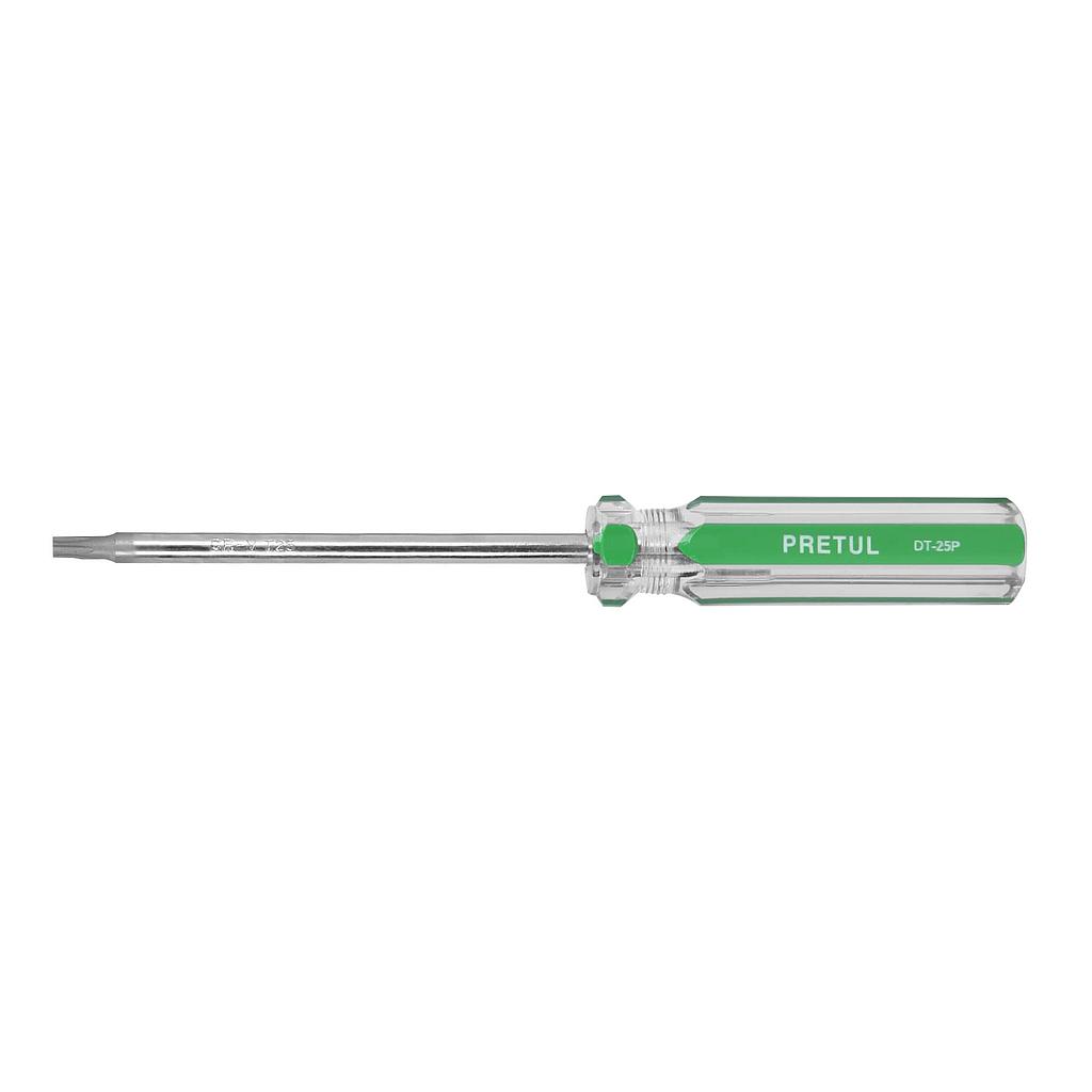 DESARMADOR PUNTA TORX T 20 MANGO DE PVC PRETUL