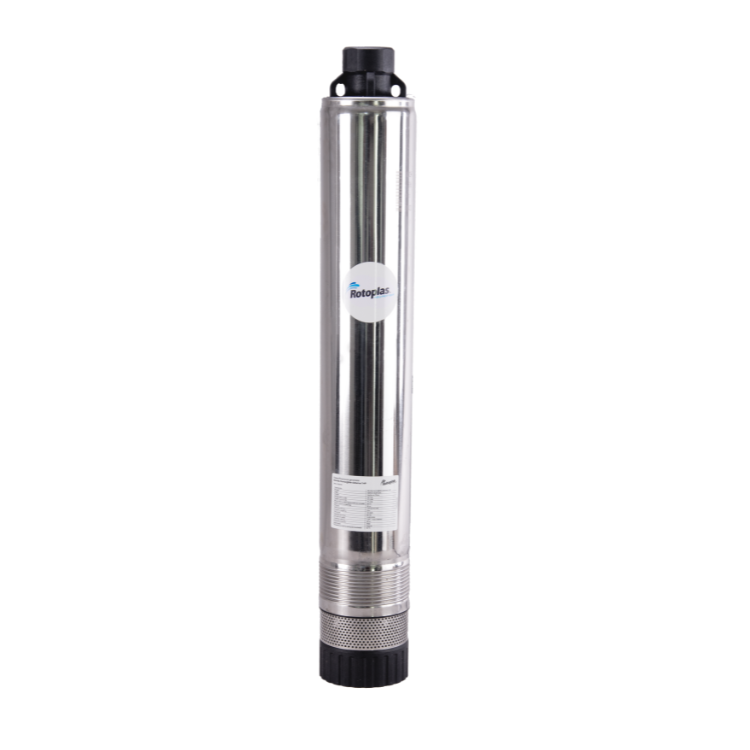 BOMBA SUMERGIBLE PARA CISTERNA 1/2 HP modelo 4DN4.5-24/4-0.37  ROTOPLAS