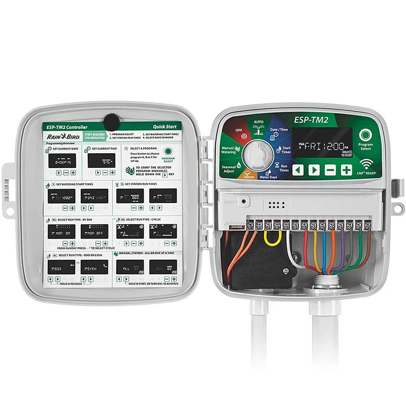 CONTROLADOR MODELO ESP-TM2 4 ESTACIONES COMPATIBLE WI-FI F44224 RAIN BIRD