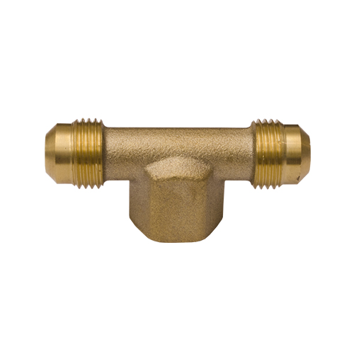 ADAPTADOR T COFLEX UCE-90T 3/8 FLARE X 3/8 FI LATON NATURAL PARA LLAVE DE CONTROL PARA GAS