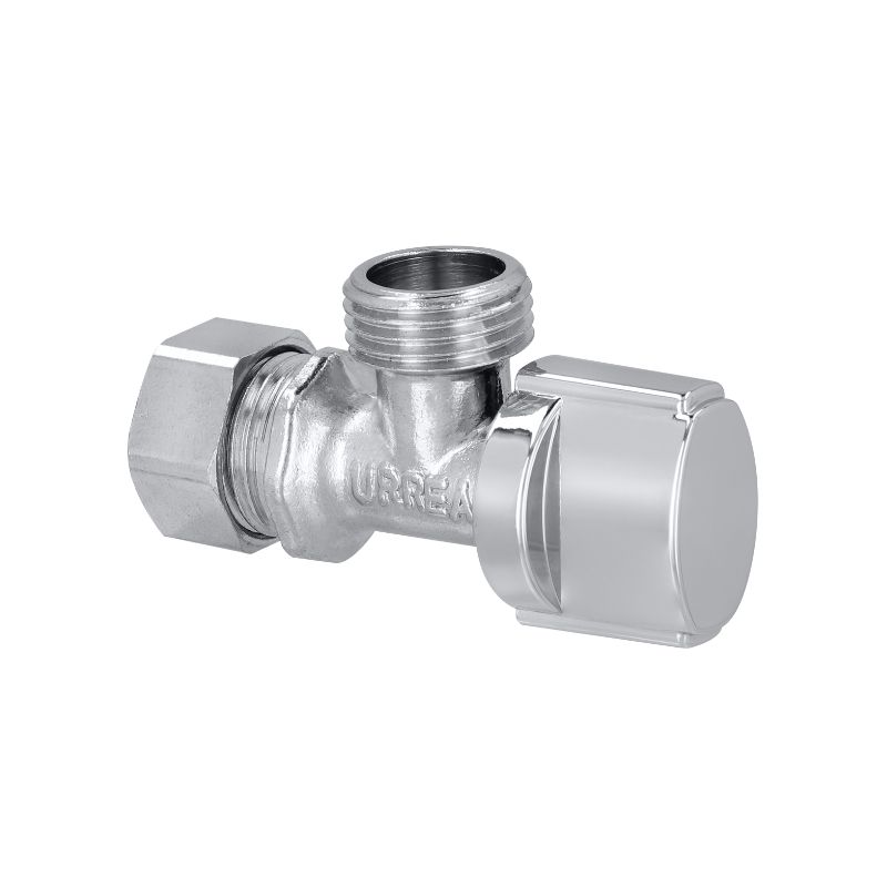 LLAVE ANGULAR 1/4 DE VUELTA DE 1/2" CON BARRILITO F-407BSC URREA
