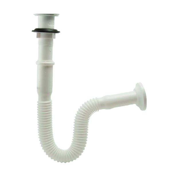 CESPOL  BLANCO PARA LAVABO PVC FLEXIBLE CON CONTRA ALAN