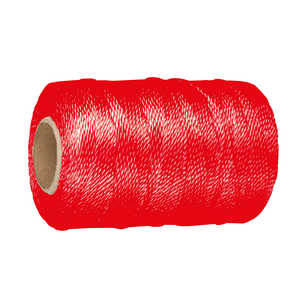 HILO PARA ALBAÑIL 165 m ROJO AKSI