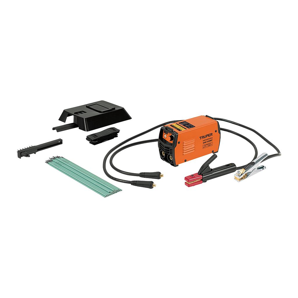 MINI SOLDADORA INVERSORA 130A BI-VOLTAJE 127/220V TRUPER