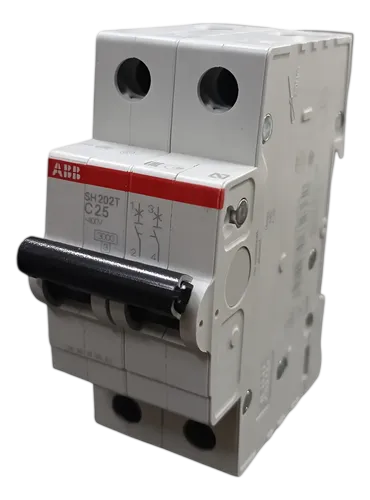 INTERRUPTOR TERMOMAGNETICO 2 X 25 ABB