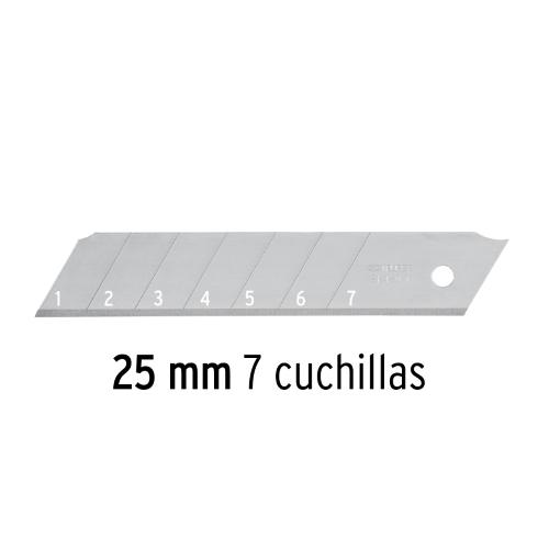 BLISTER REPUESTO 10 NAVAJAS P/CUTTER 7