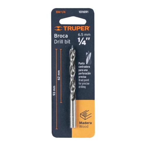 BROCA PARA MADERA 1/4 TRUPER