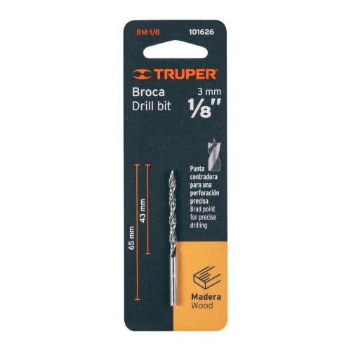 BROCA PARA MADERA 1/8 TRUPER